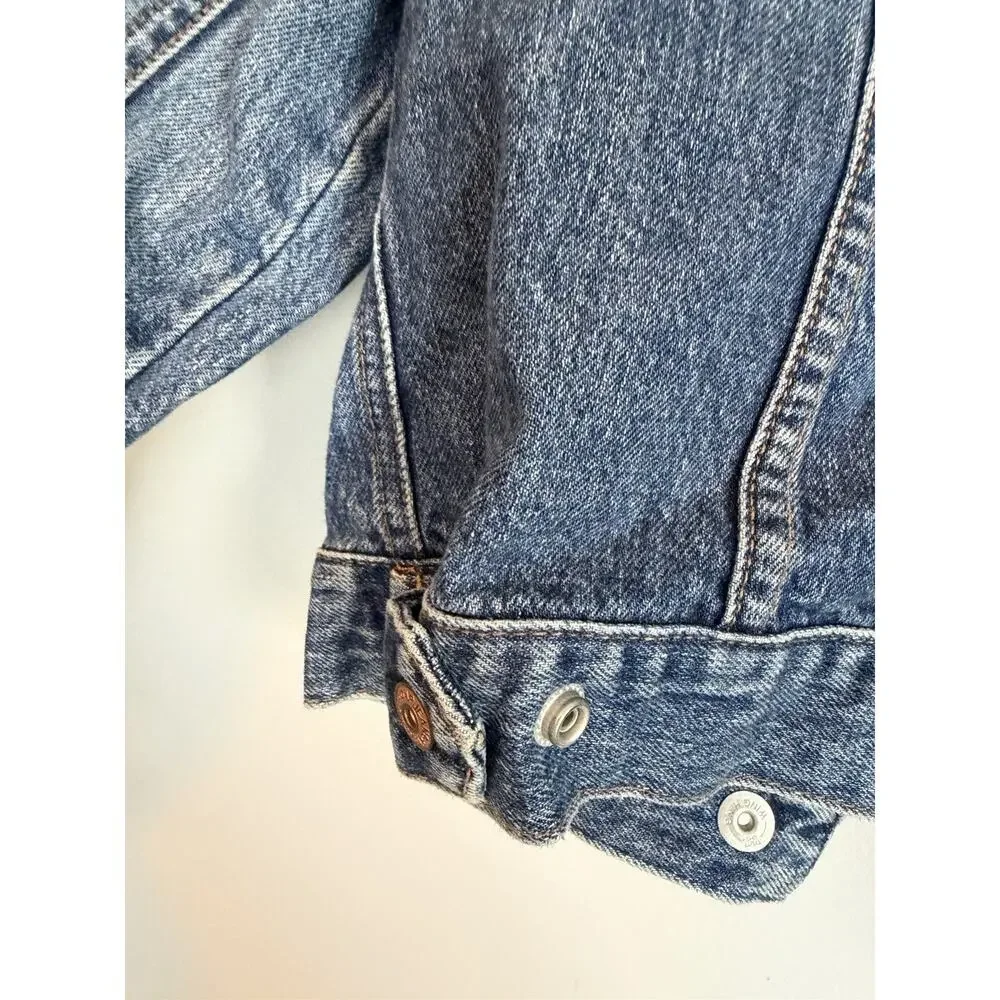 Gap Kids Y2K 2001 Denim Jacket Kids Sz XS (4) EUC